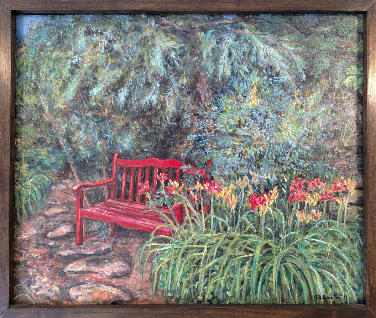 The Red Bench