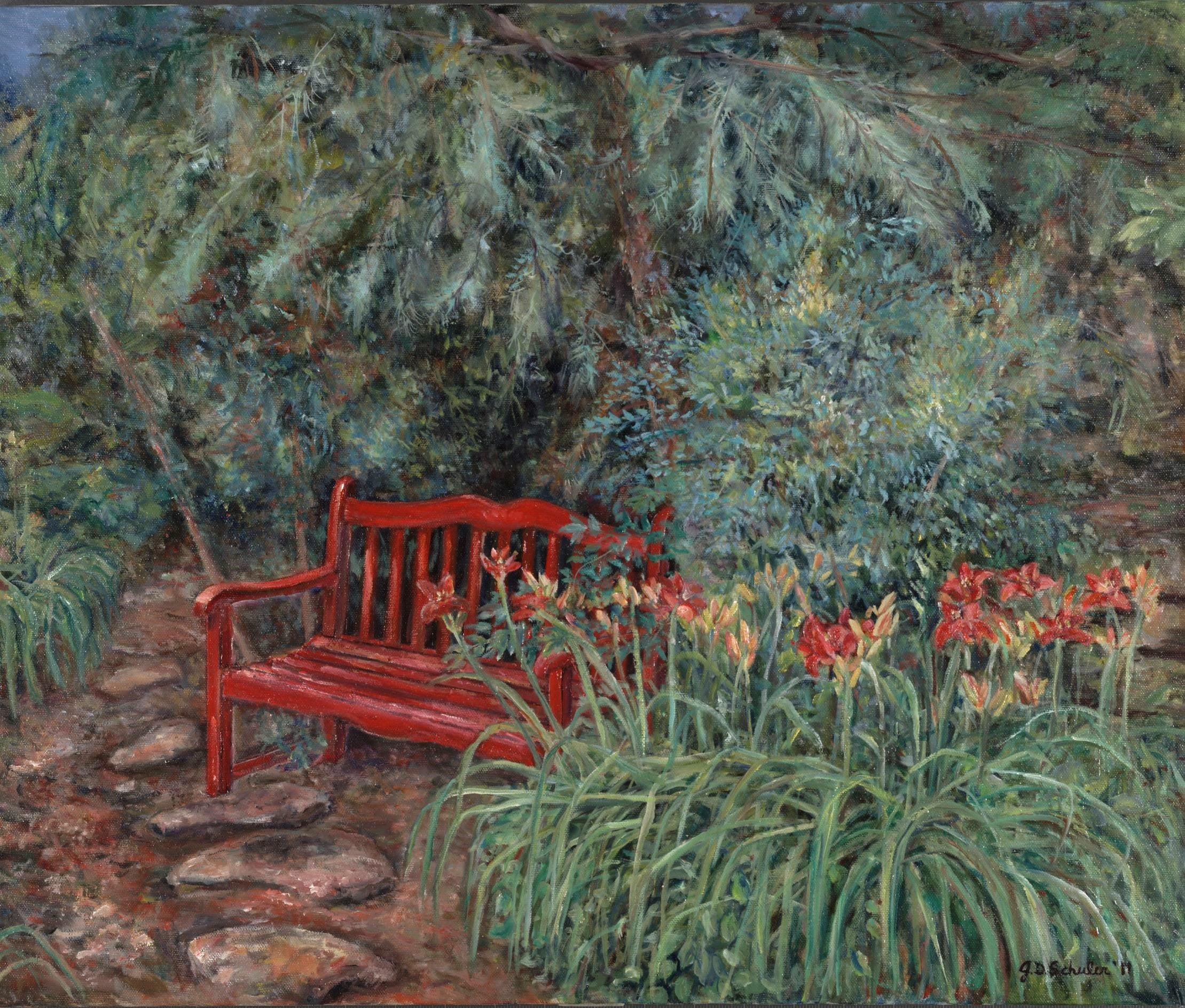 The Red Bench